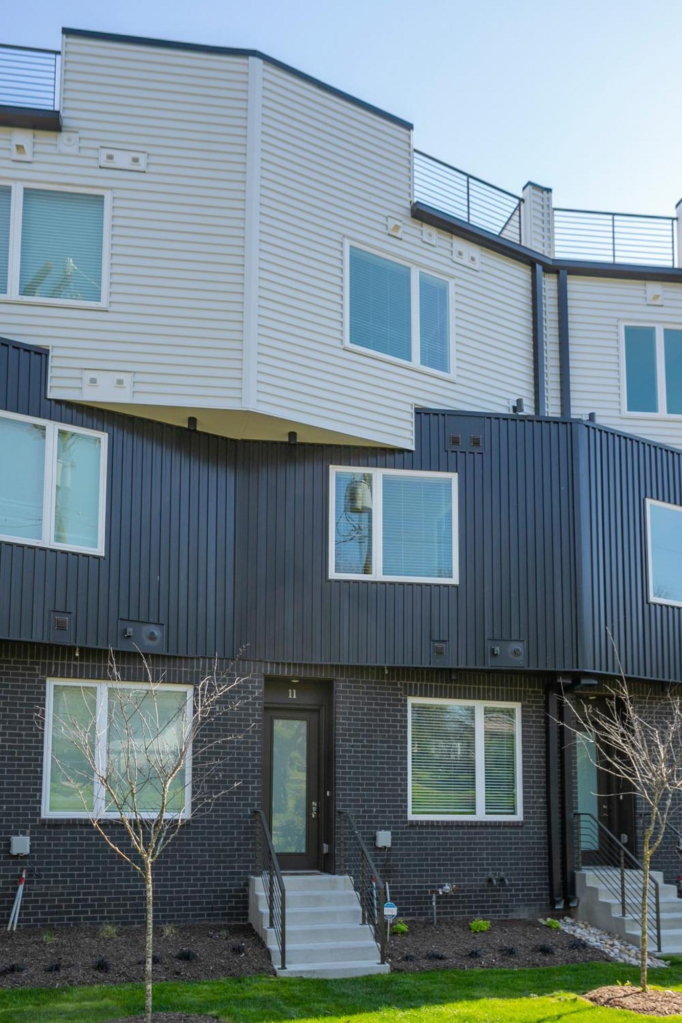 Luxury Townhome Skyline Views Mins To Dt Нашвил Екстериор снимка
